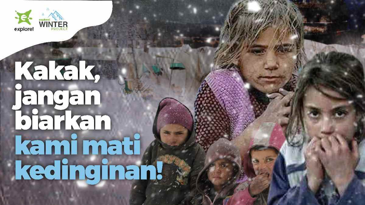 explore! Winter Project, Bantuan Musim Dingin untuk Gaza