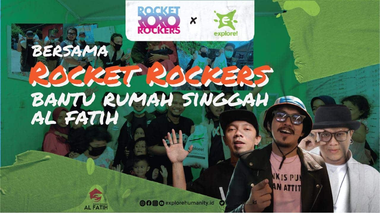 Bersama Rocket Rockers Bantu Rumah Singgah Al Fatih