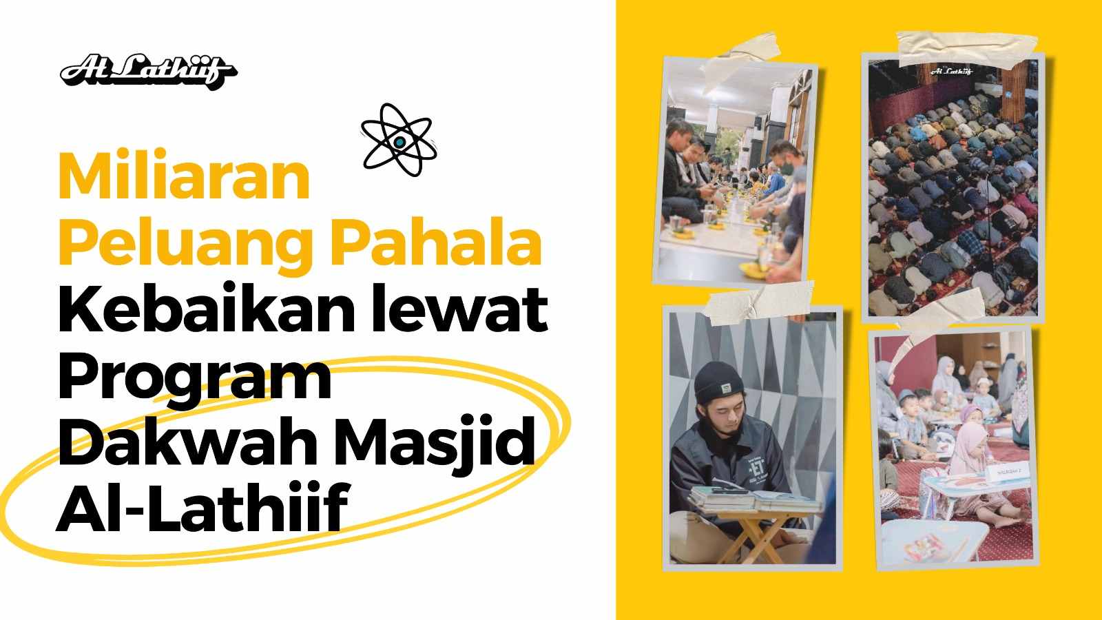 Sedekah di Masjid Al Lathiif