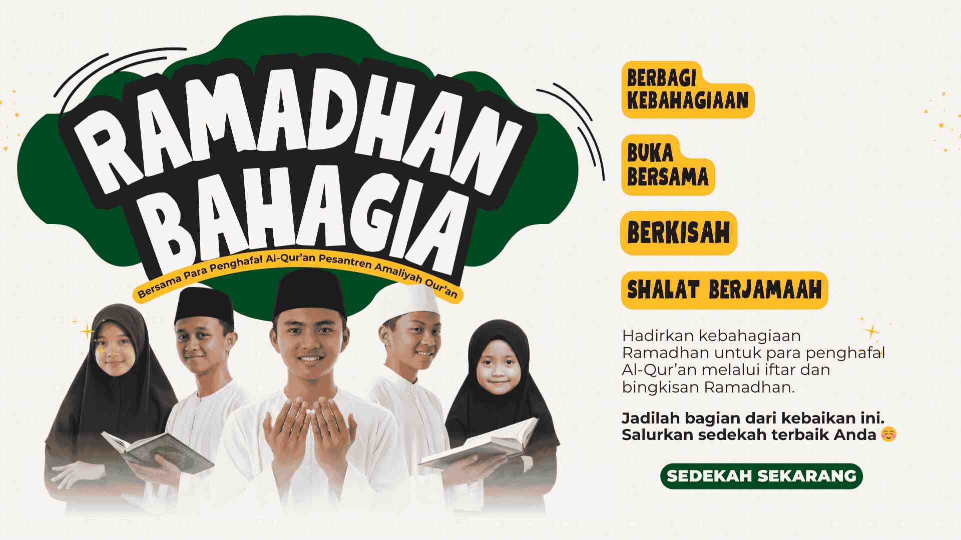 Ramadhan Bahagia, Muliakan Penghafal Al Qur'an di Bulan yang Mulia